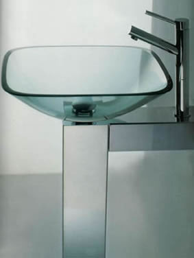 Glas H�ndvaske