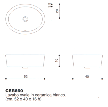Agape Dimensioni H�ndvaske