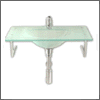 Glas H�ndvaske