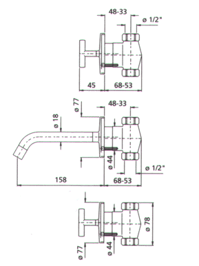 Armaturer Zucchetti Isyline