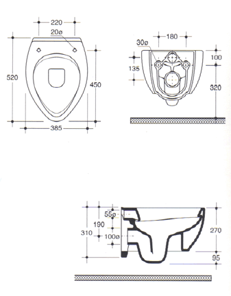 Master Ceramiche Toiletter