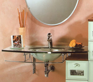 Mobel 80 Glas H�ndvaske