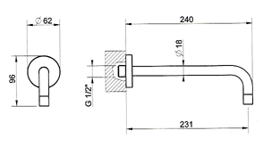 H�ndvaskebatteri Indre Produkter, H�ndvaske, K�kkenarmatur, Badev�relser, Badekar 