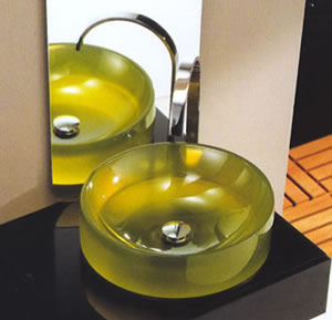 Regia Lavabo Rotero Glas H�ndvaske