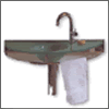 Glas H�ndvaske